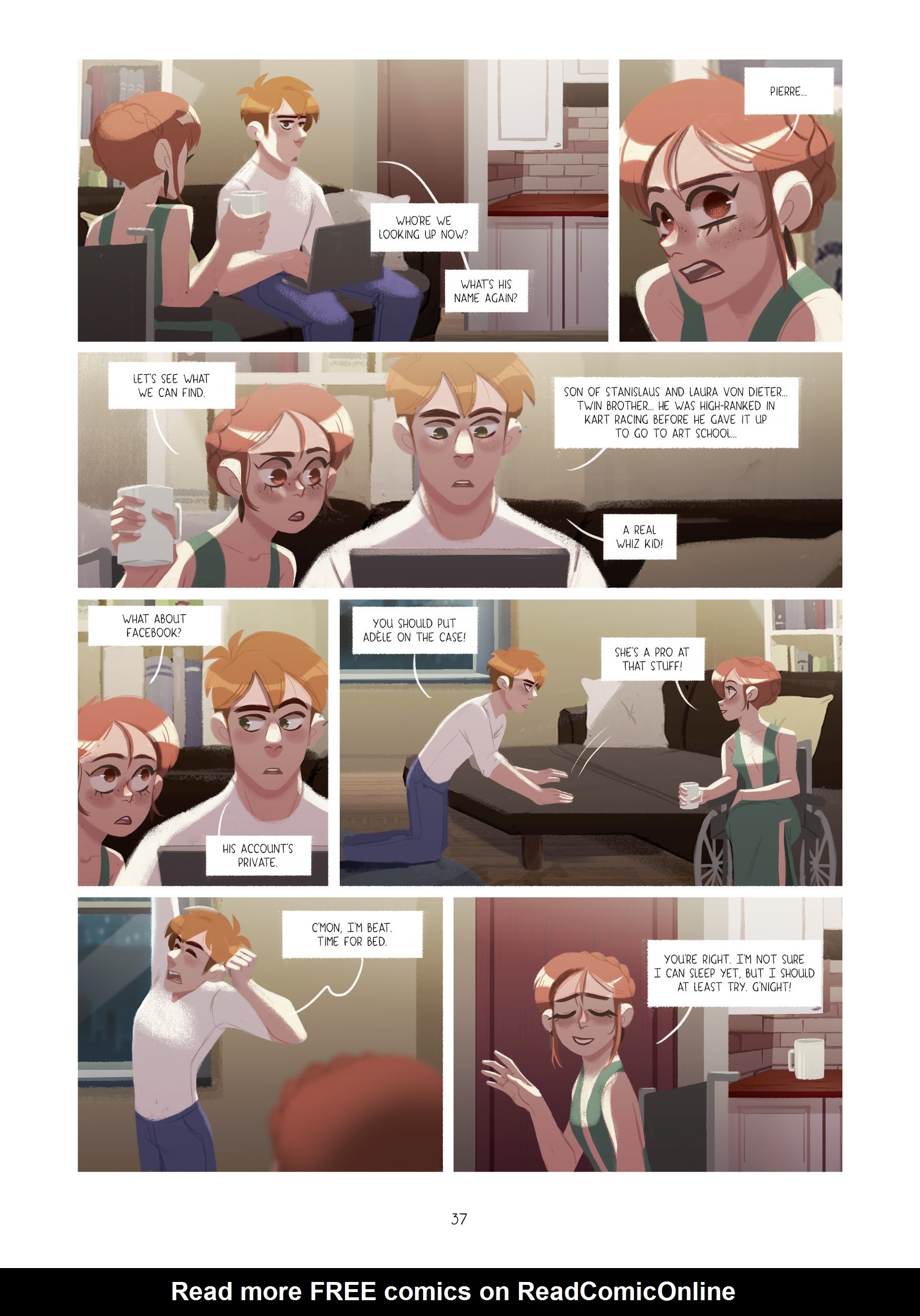 Read online Through Lya's Eyes comic -  Issue #3 - 36