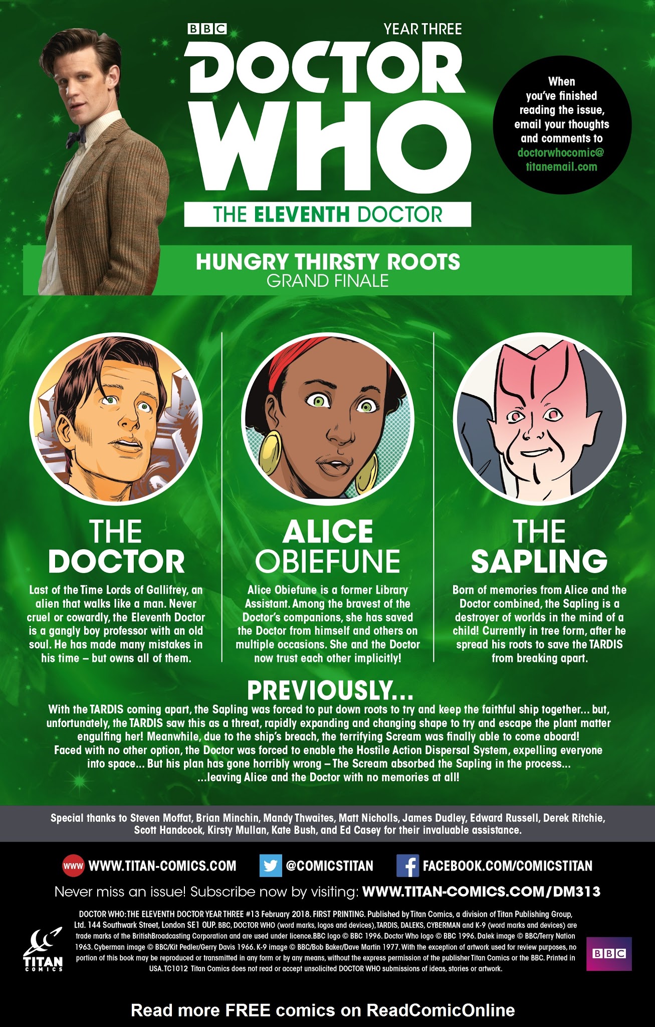 Read online Doctor Who: The Eleventh Doctor Year Three comic -  Issue #13 - 3