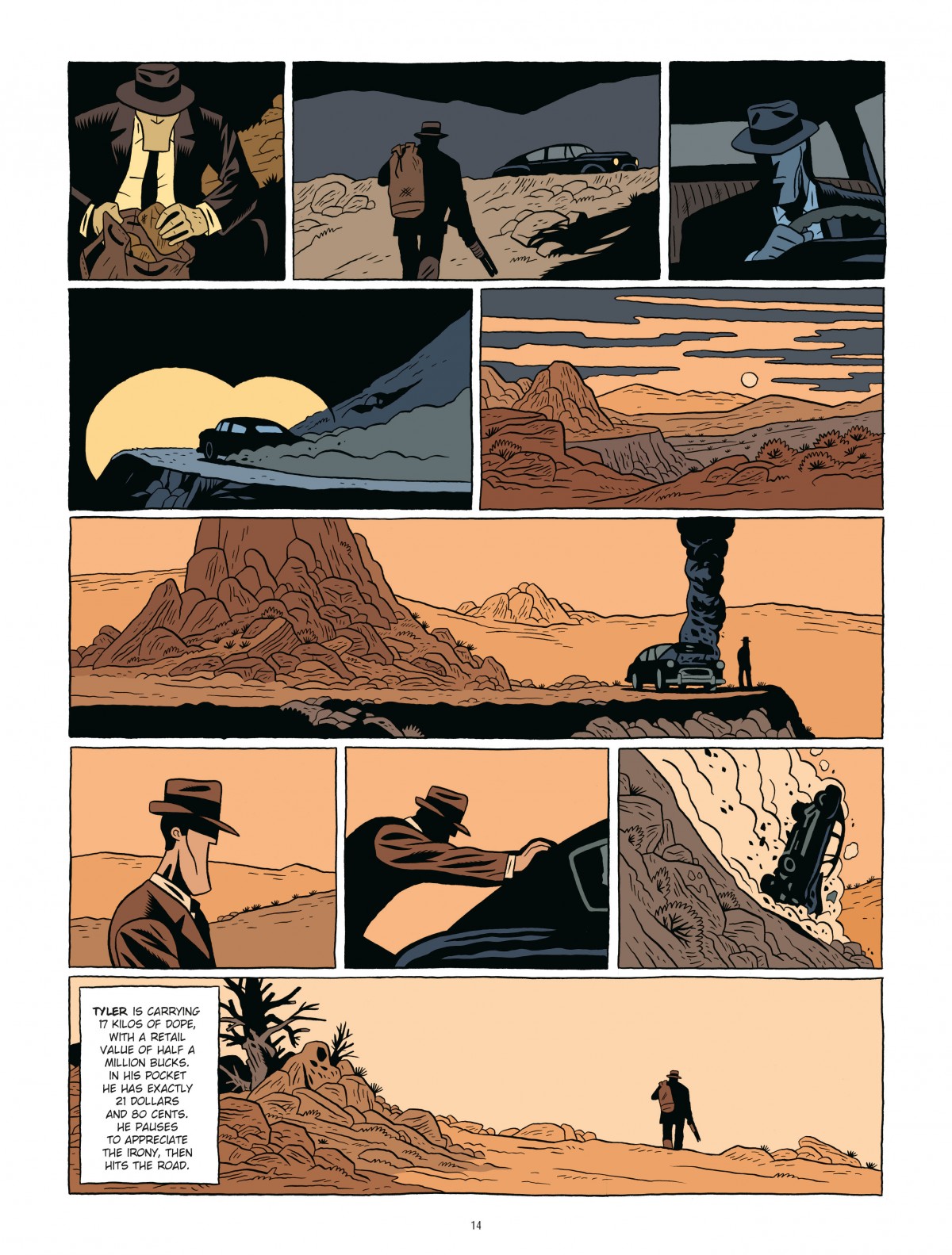 Read online Tyler Cross comic -  Issue #1 - 14
