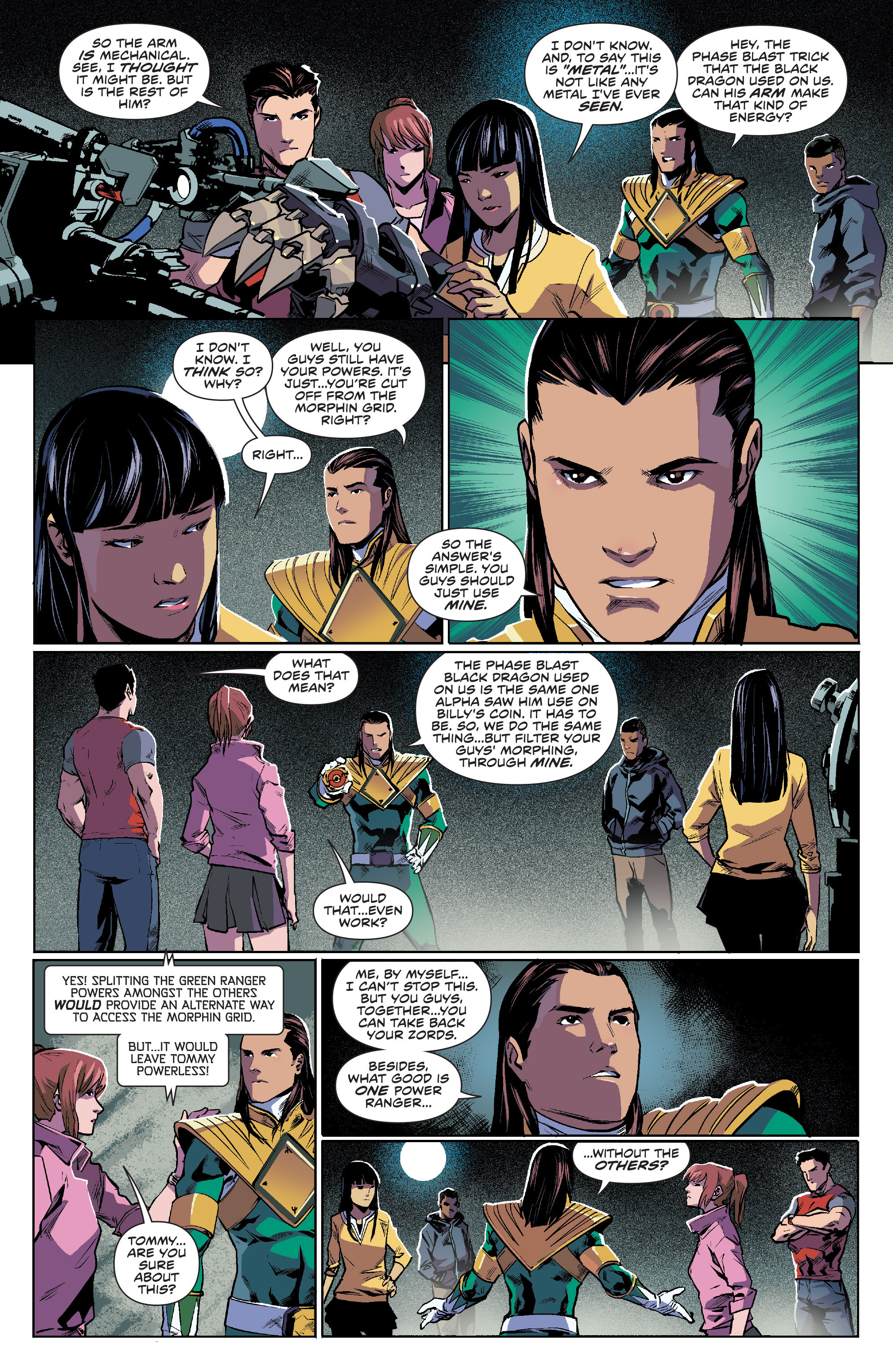 Read online Mighty Morphin Power Rangers comic -  Issue #8 - 20