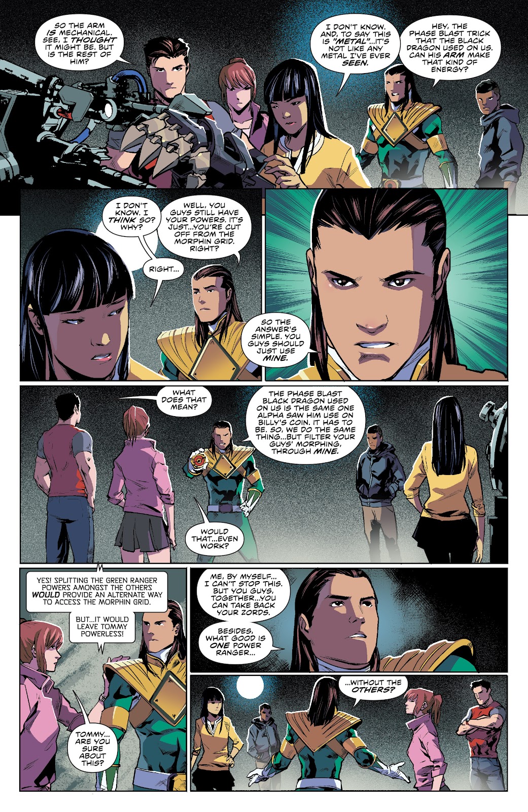 Mighty Morphin Power Rangers issue 8 - Page 20