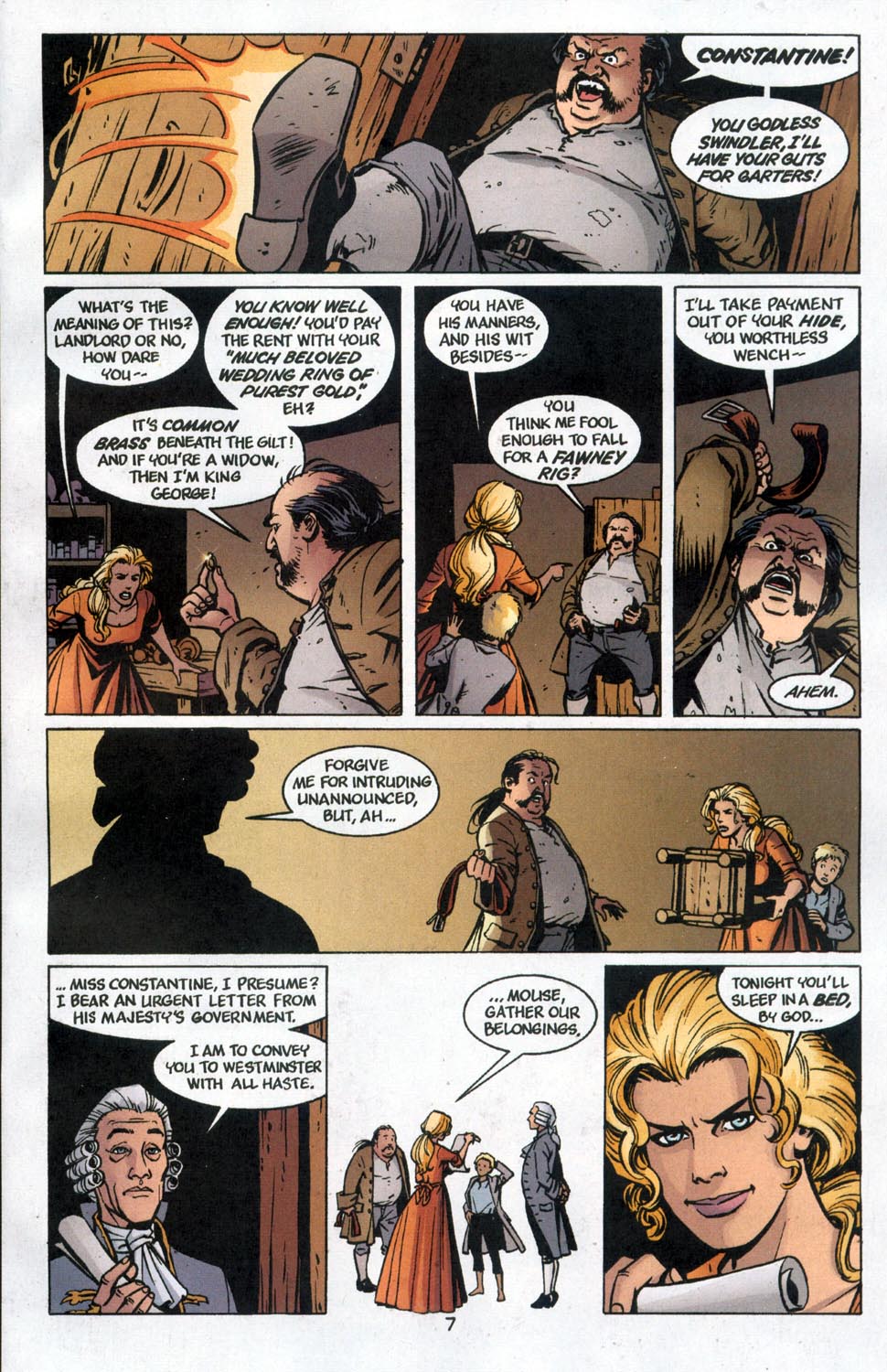 Read online Hellblazer Special: Lady Constantine comic -  Issue #1 - 8