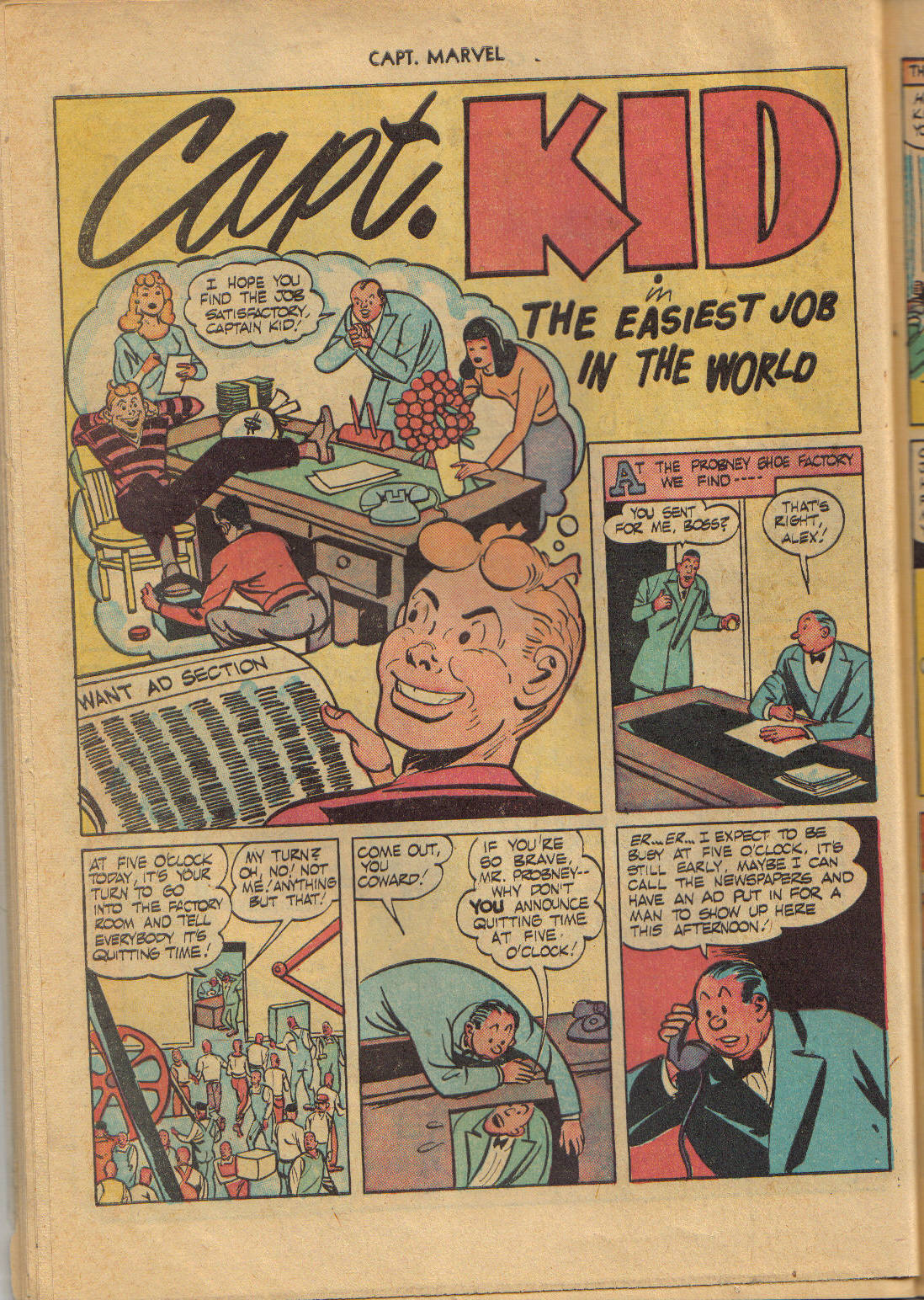 Read online Captain Marvel Adventures comic -  Issue #96 - 34