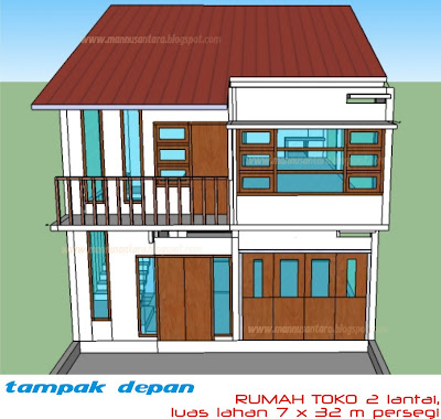 mannusantara design indonesia: desain rumah toko (ruko