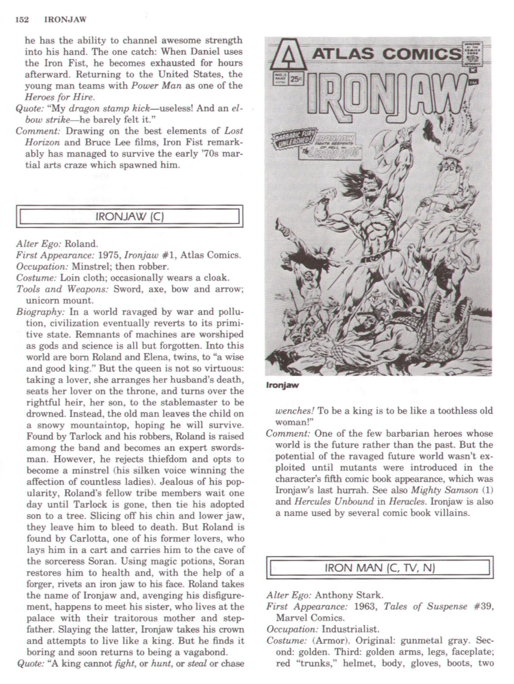 Read online The Encyclopedia of Superheroes comic -  Issue # TPB (Part 2) - 71