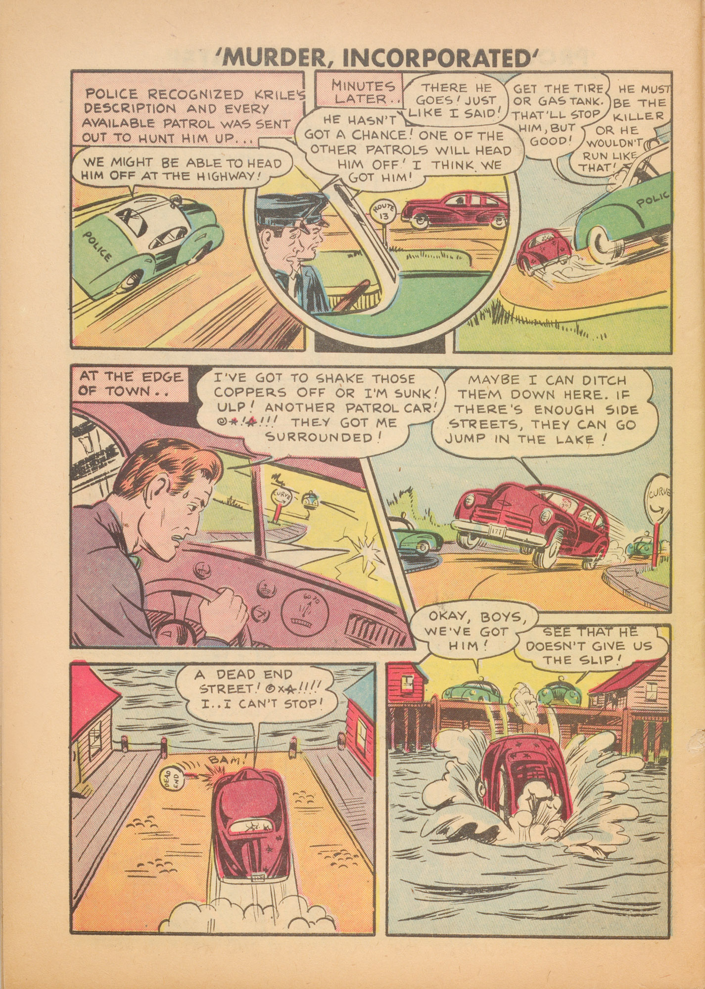 Read online Murder Incorporated (1948) comic -  Issue #5 - 32