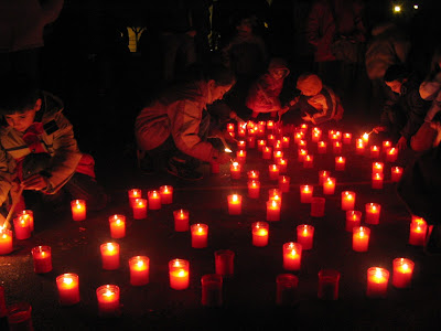 PROIDE: Encesa solidària a Sant Celoni