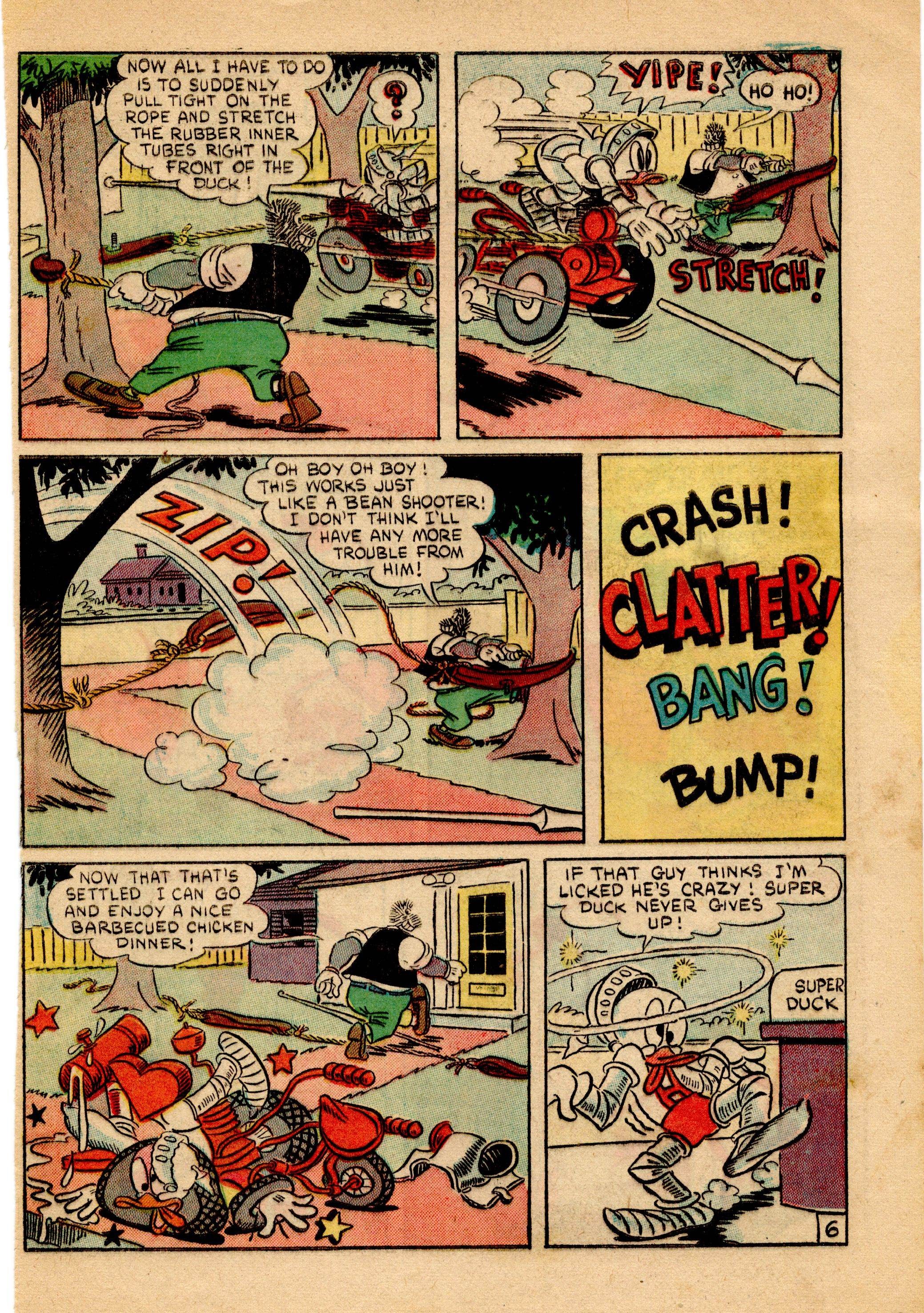 Read online Super Duck Comics comic -  Issue #44 - 45