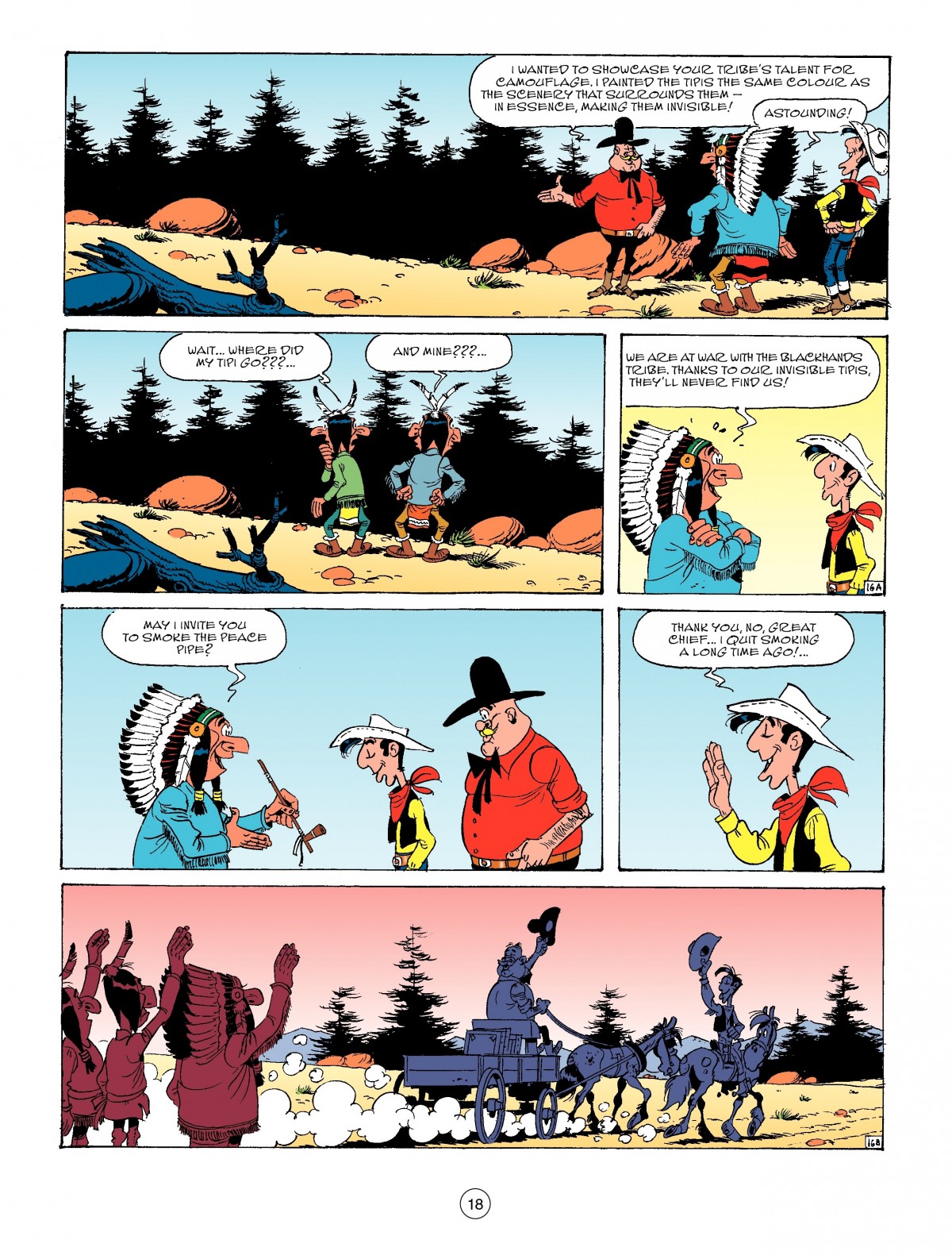 Read online A Lucky Luke Adventure comic -  Issue #51 - 18