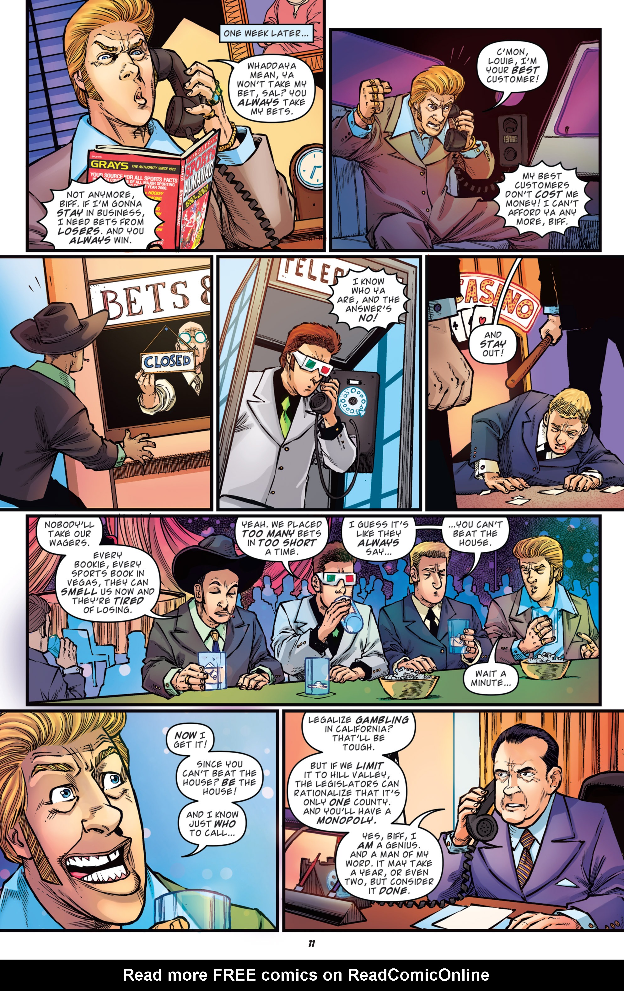 Read online Back to the Future: Biff to the Future comic -  Issue #4 - 13