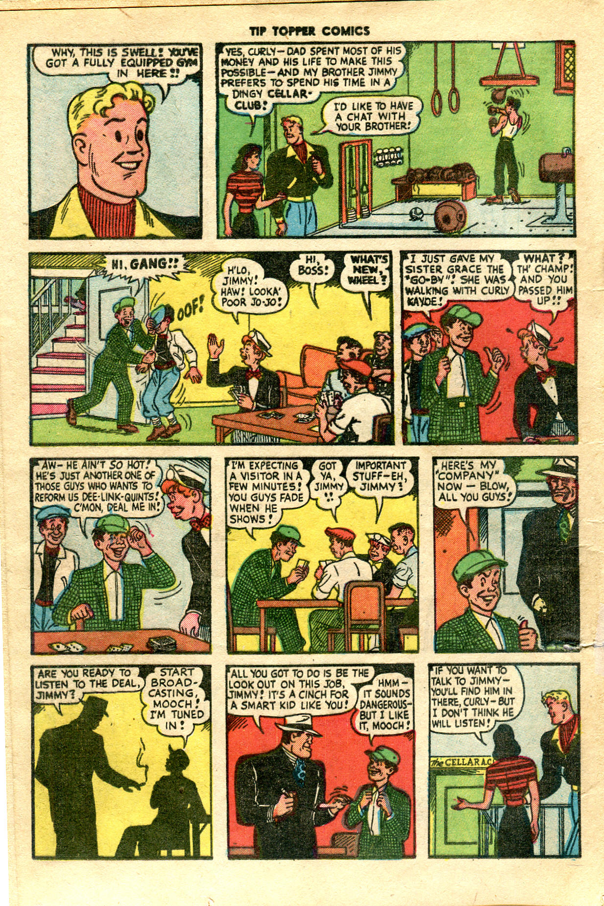 Read online Tip Topper Comics comic -  Issue #16 - 12