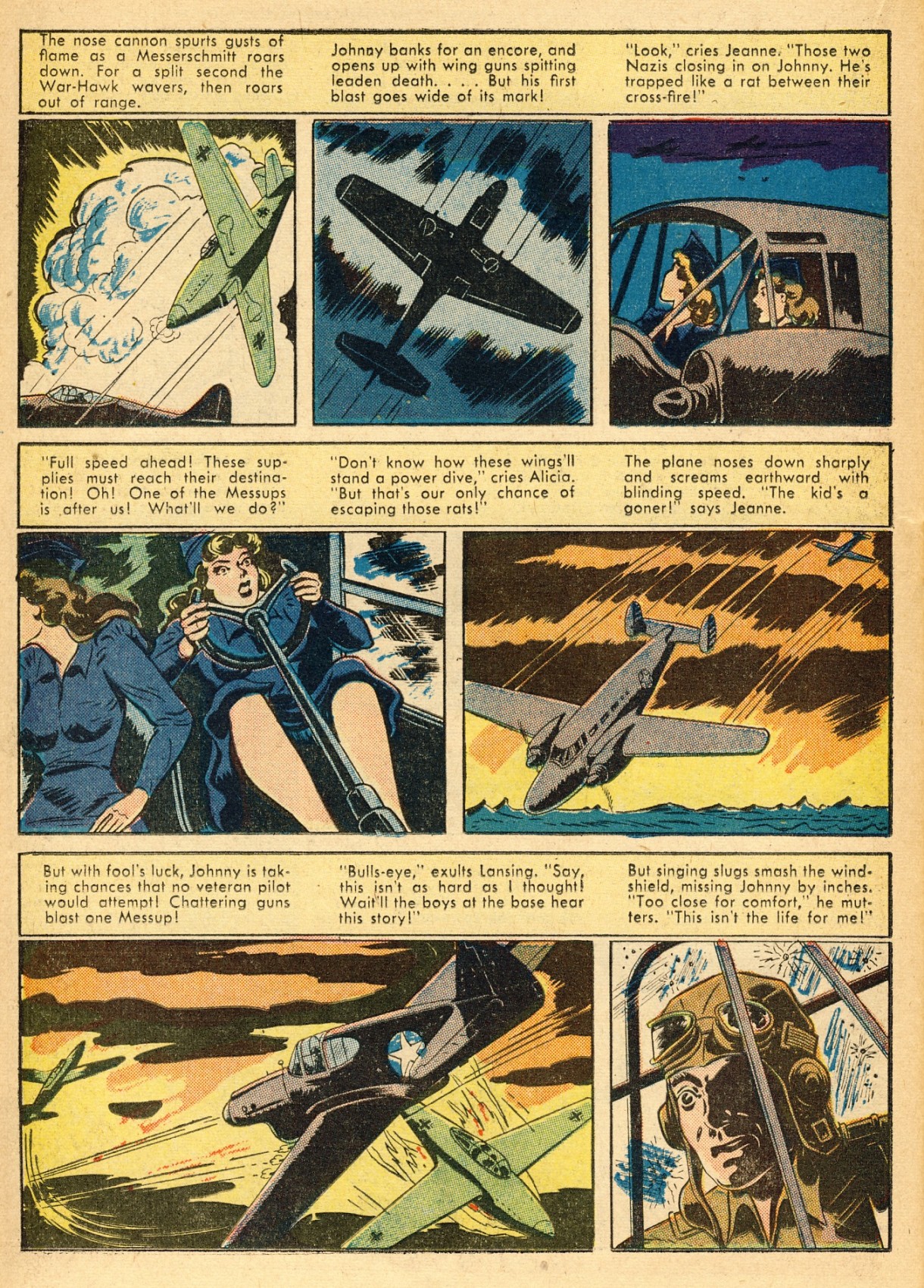 Read online Wings Comics comic -  Issue #40 - 40