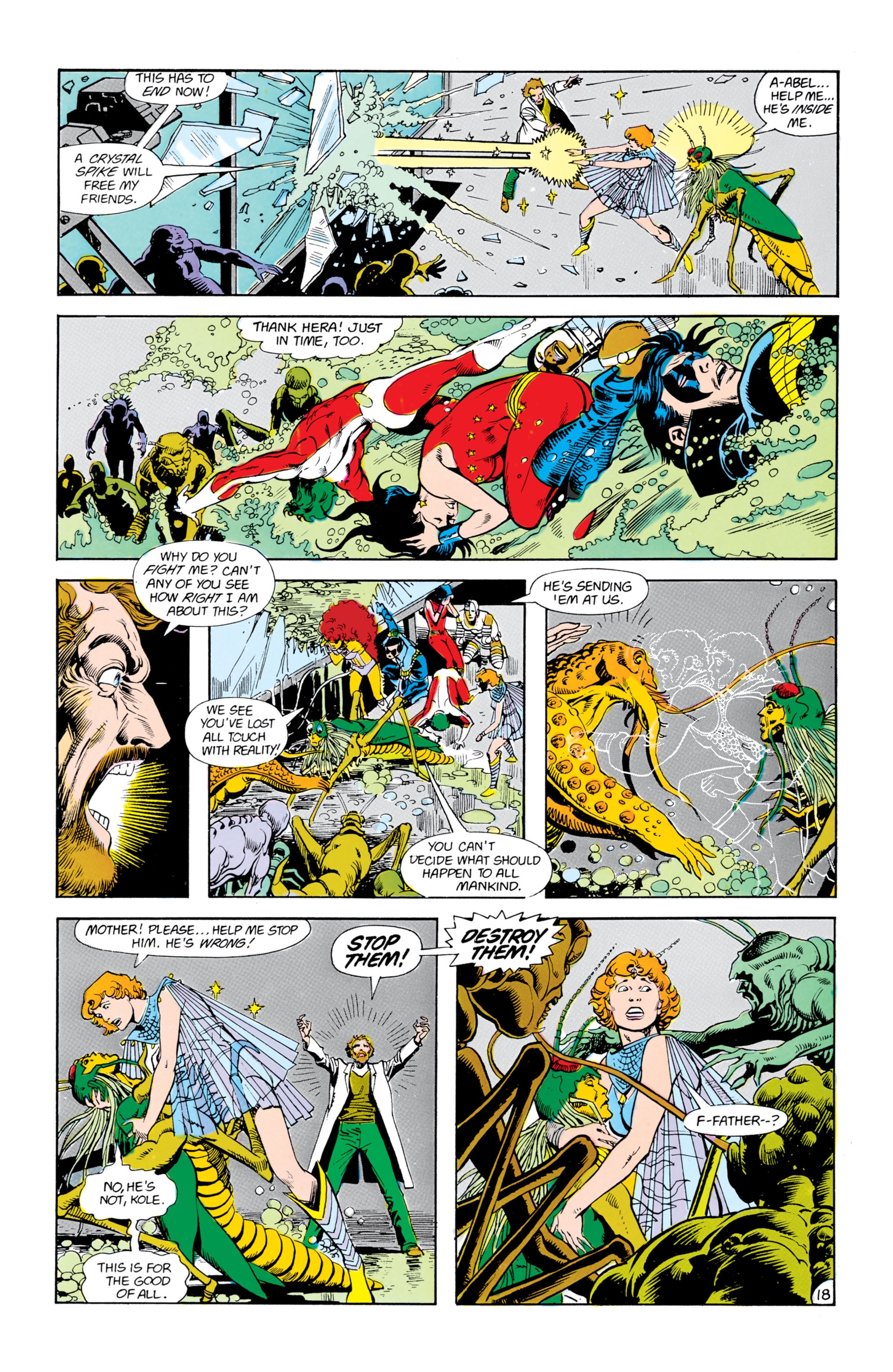 Read online The New Teen Titans (1984) comic -  Issue #11 - 19