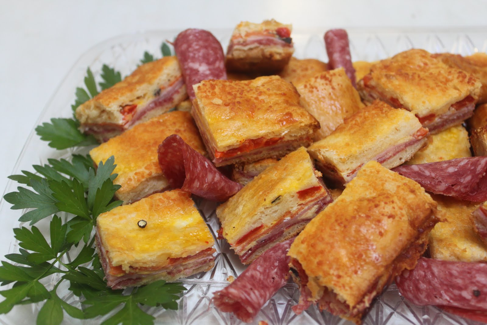 Sweet on You Antipasto Squares