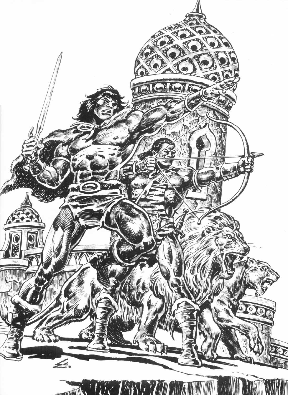 Read online The Savage Sword Of Conan comic -  Issue #229 - 48