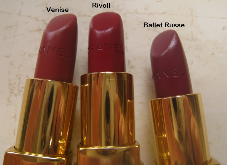 The Non-Blonde: Chanel Rouge Coco Lipstick (Venise, Rivoli, Ballet