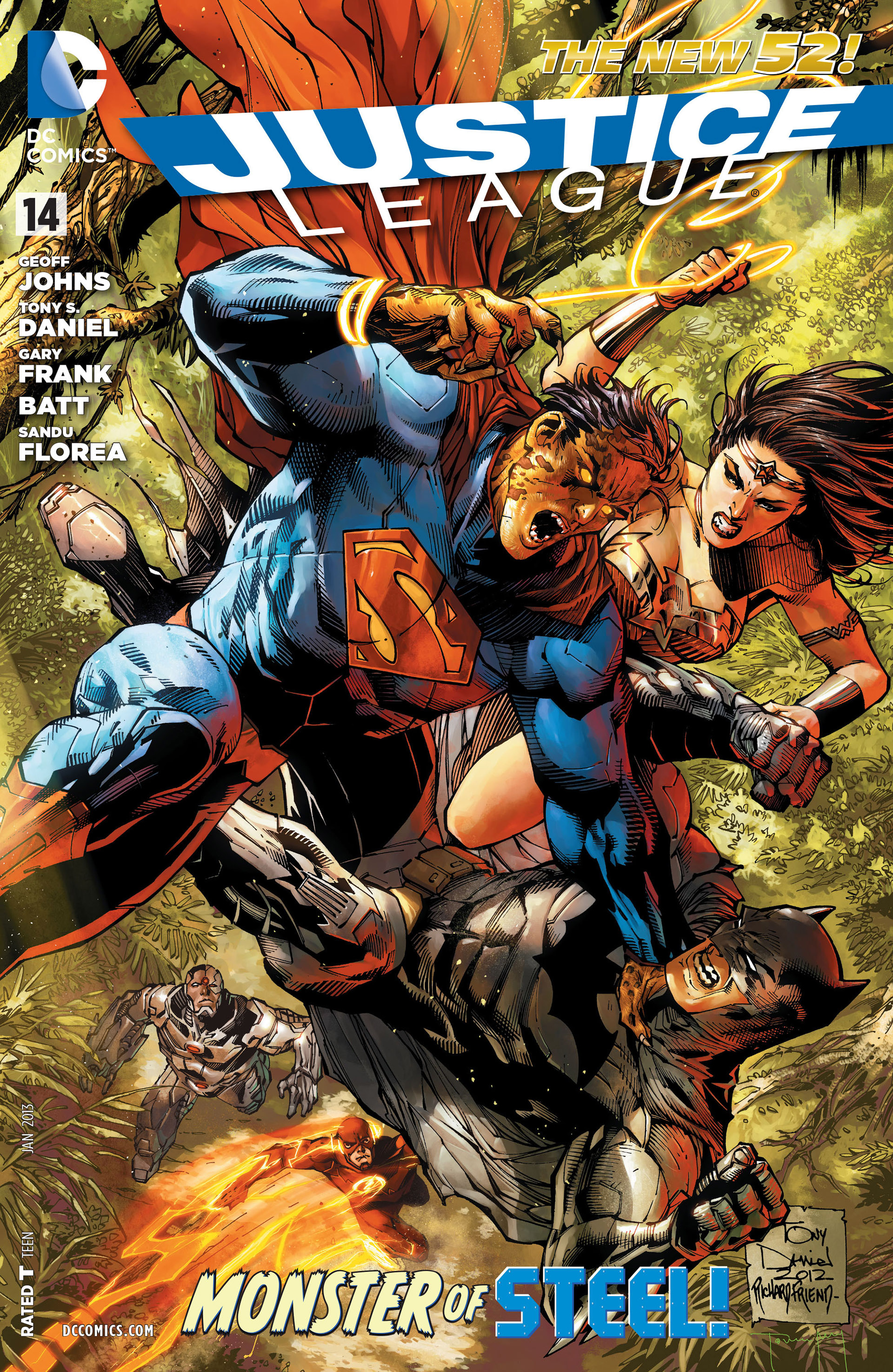 Read online Justice League (2011) comic -  Issue #14 - 1