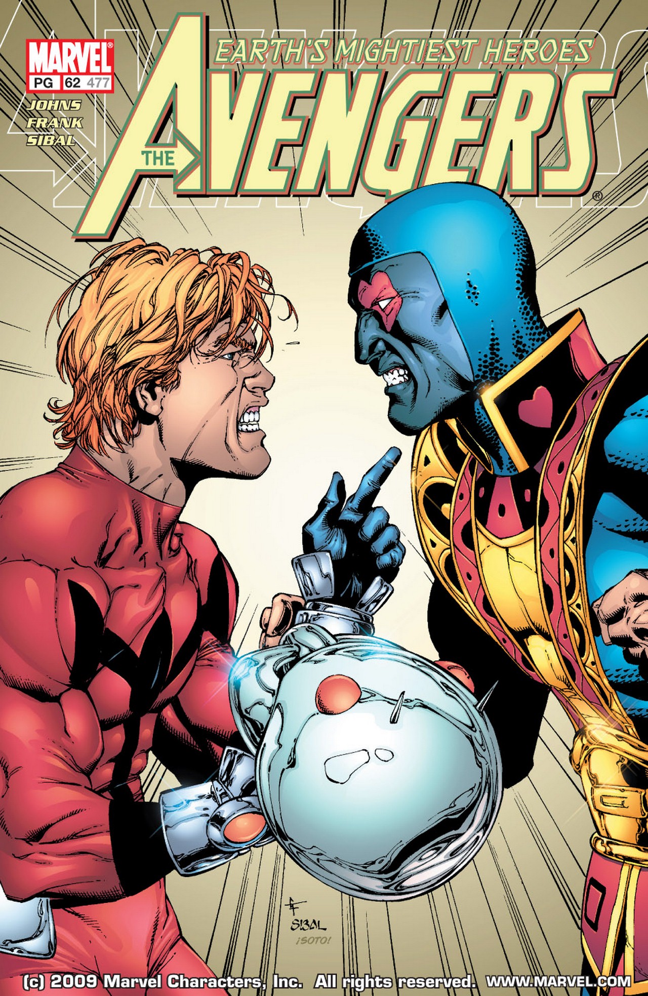 Read online Avengers (1998) comic -  Issue #62 - 1