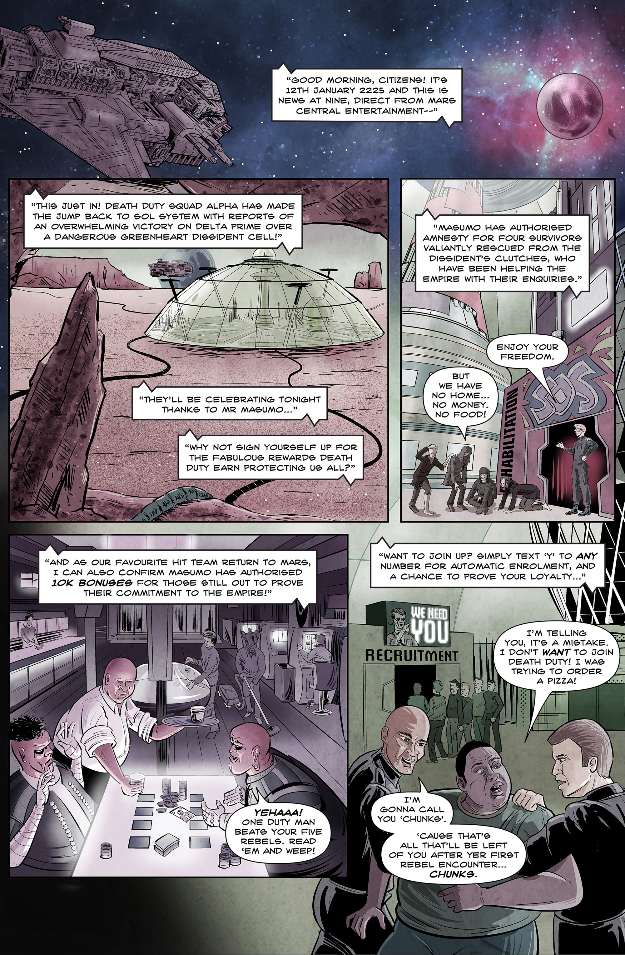 Read online 100% Biodegradable comic -  Issue #9 - 17
