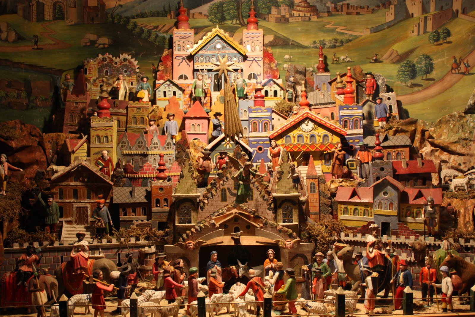 Kathy and Richard's Experiences in Germany Nativity Scenes