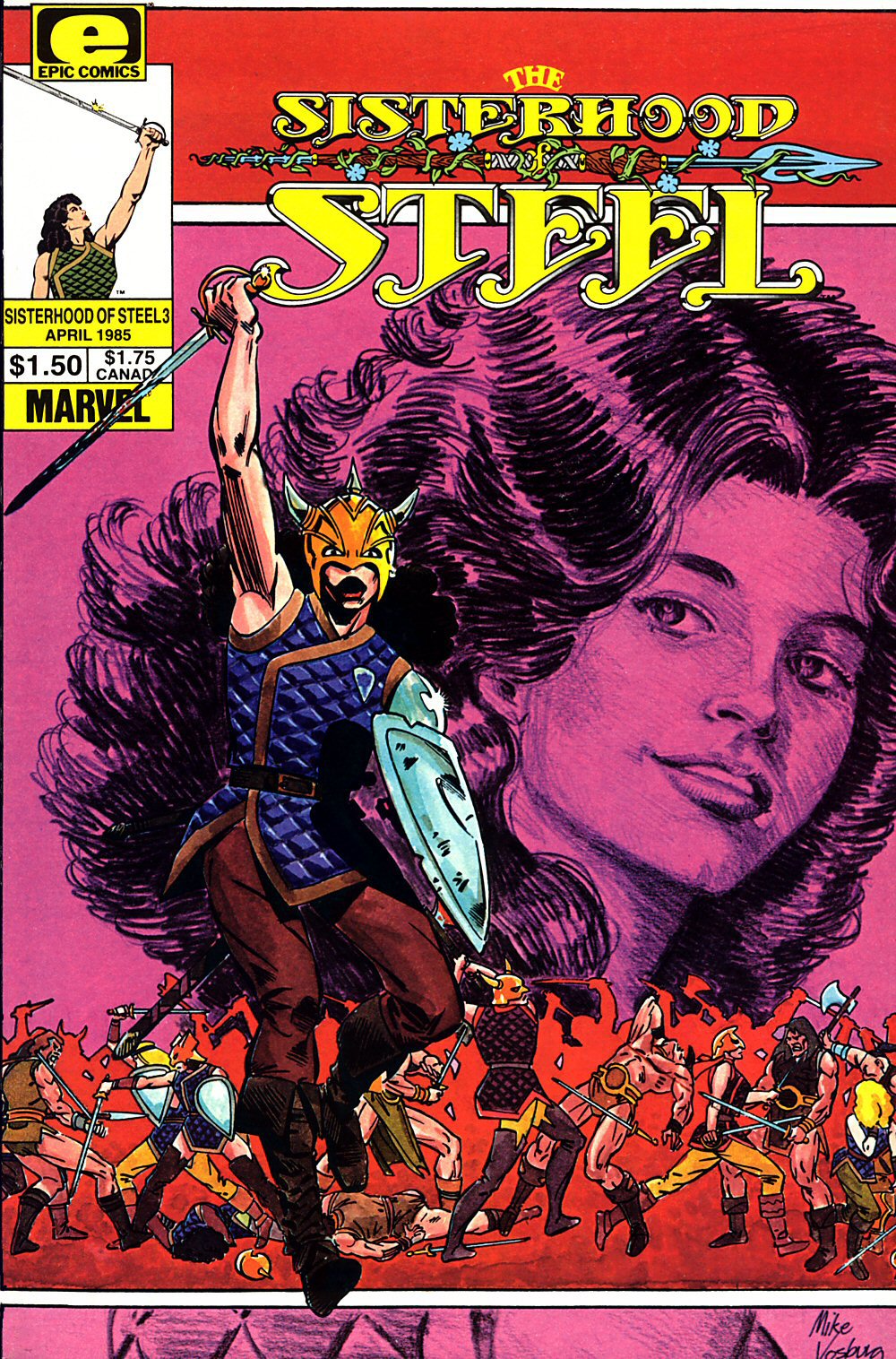 Read online Sisterhood of Steel comic -  Issue #3 - 1