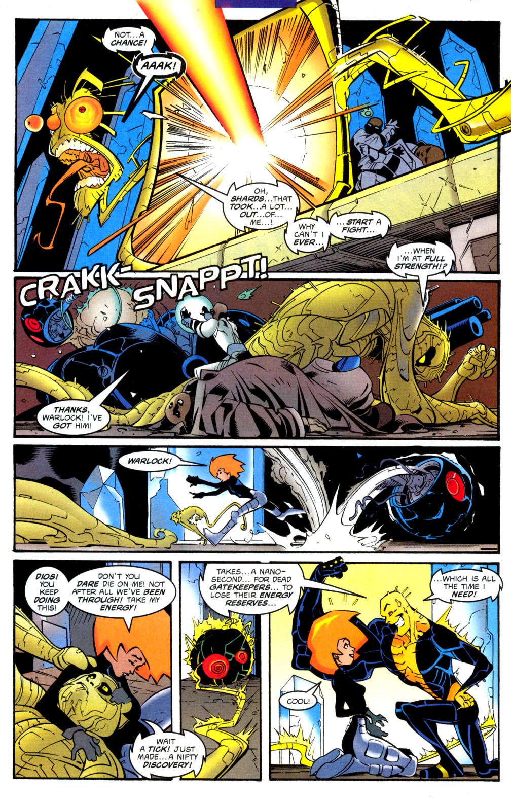 Read online Warlock (1999) comic -  Issue #3 - 20