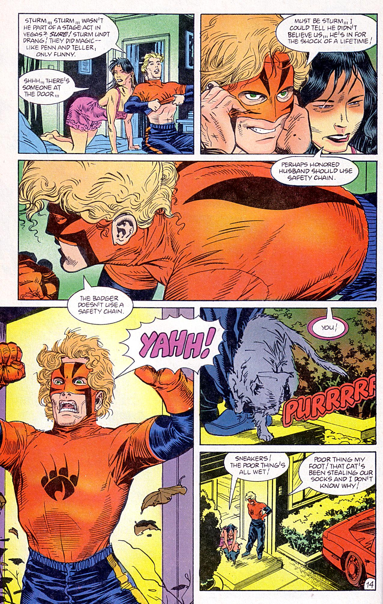 Read online The Badger comic -  Issue #68 - 16