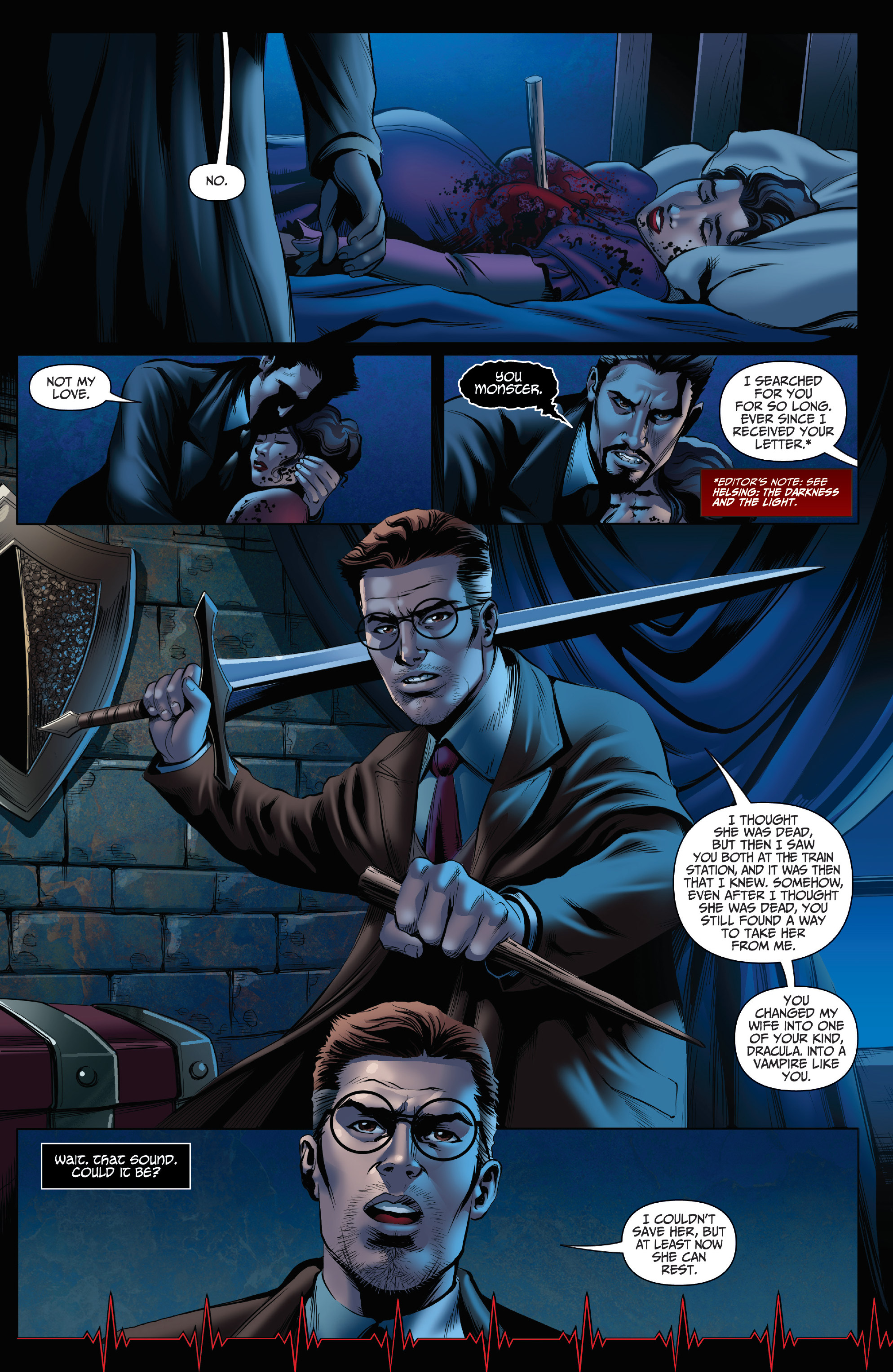 Read online Van Helsing vs. Dracula's Daughter comic -  Issue #4 - 8