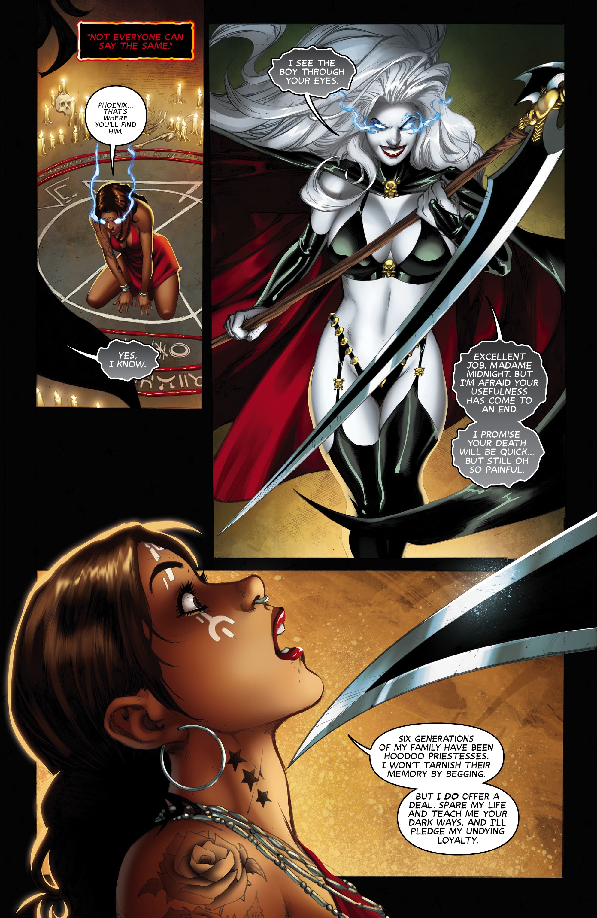 Read online Lady Death: Malevolent Decimation comic -  Issue # Full - 19