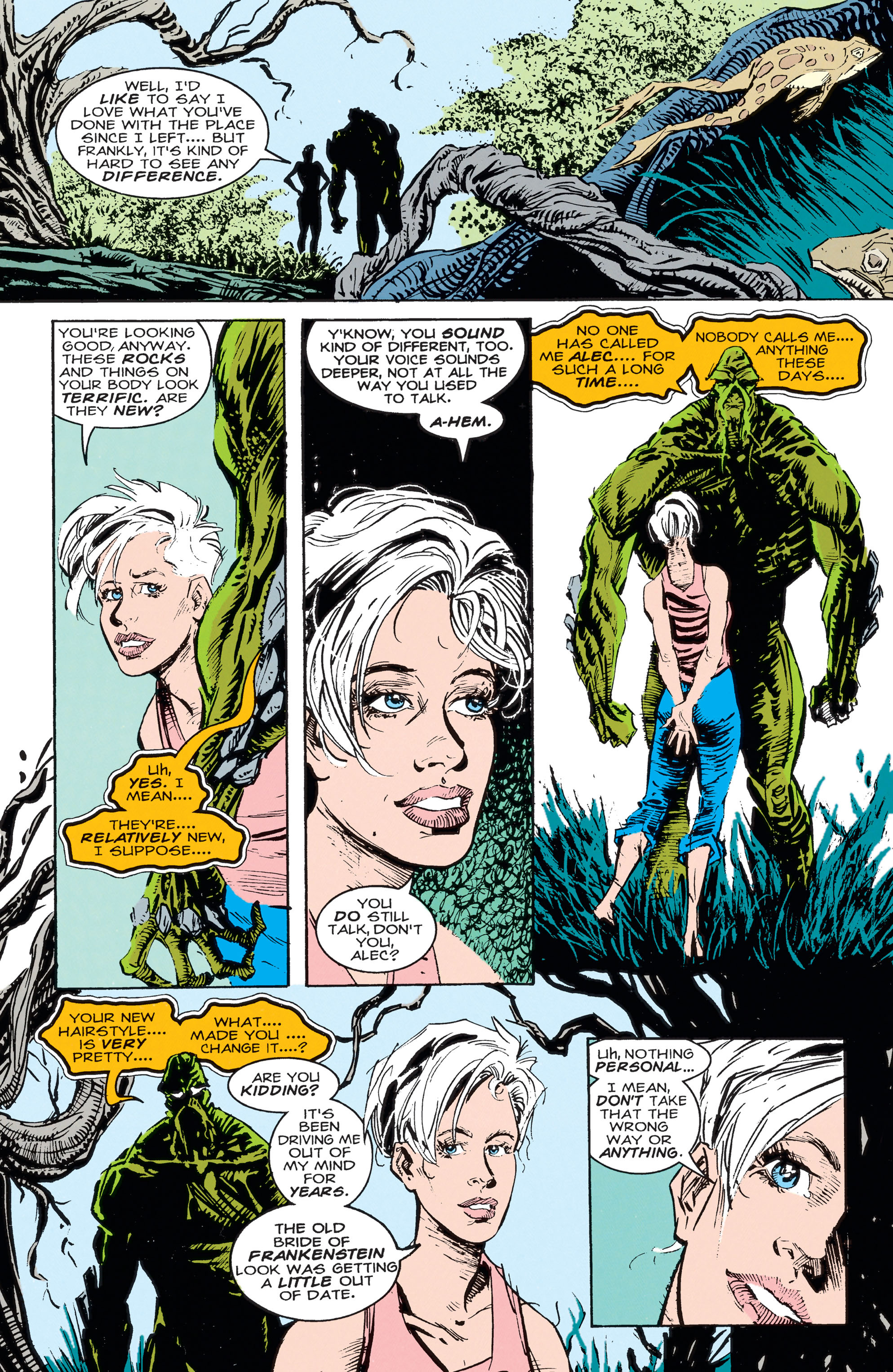 Read online Swamp Thing (1982) comic -  Issue # _TPB - Trial by Fire - 10