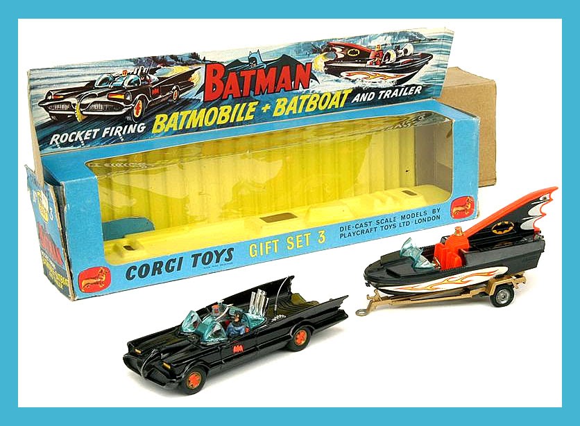 corgi batmobile and batboat