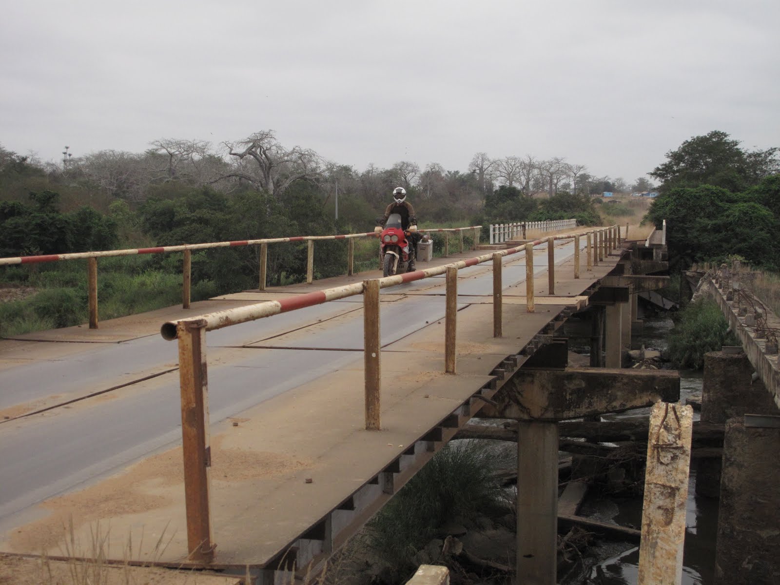 Overland to Africa Angola into Namibia