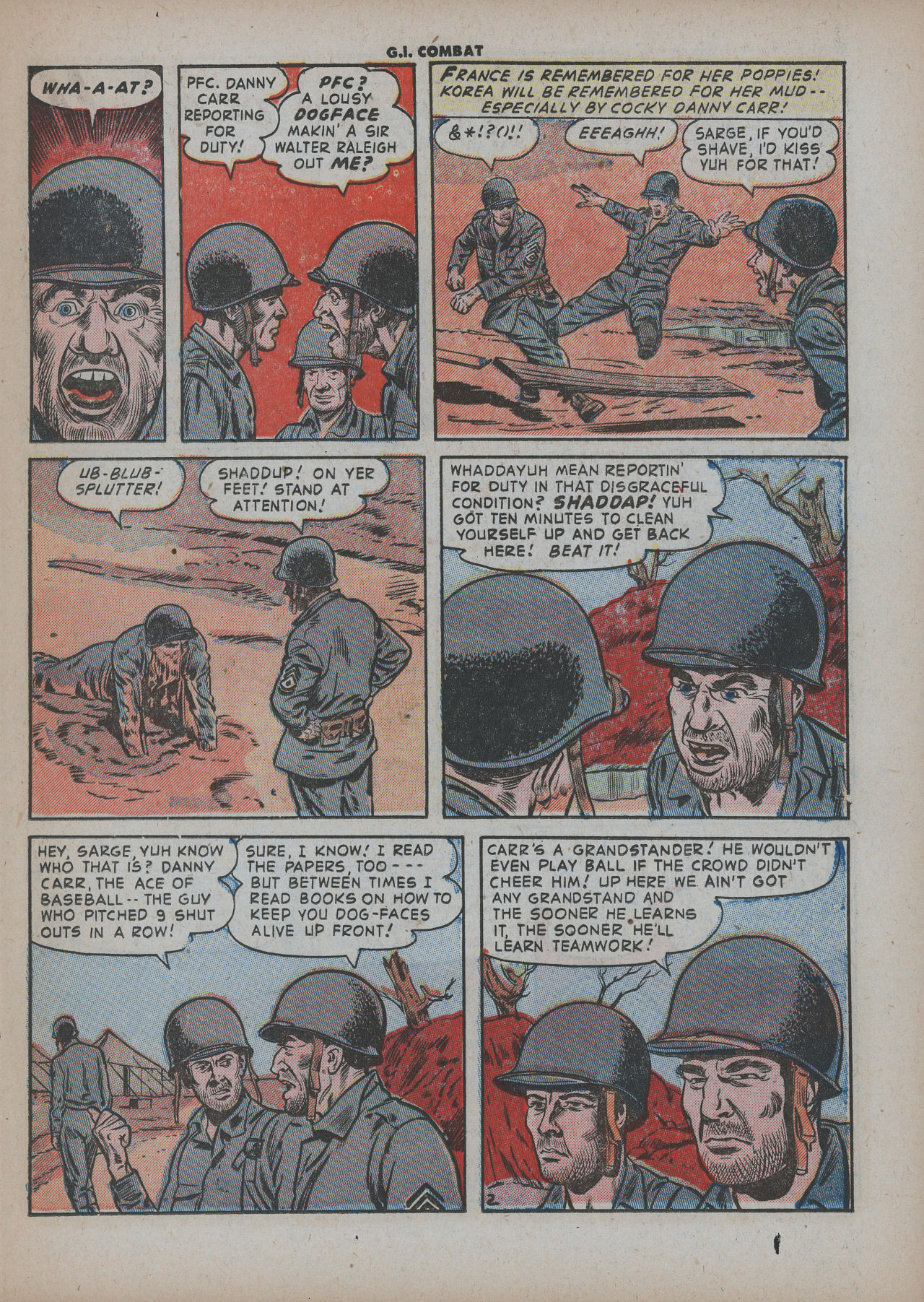 Read online G.I. Combat (1952) comic -  Issue #3 - 21
