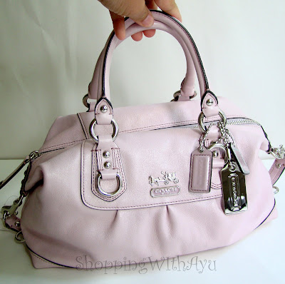 Shopping With Ayu: COACH 224 Madison Leather Sabrina Style 12937 in ...
