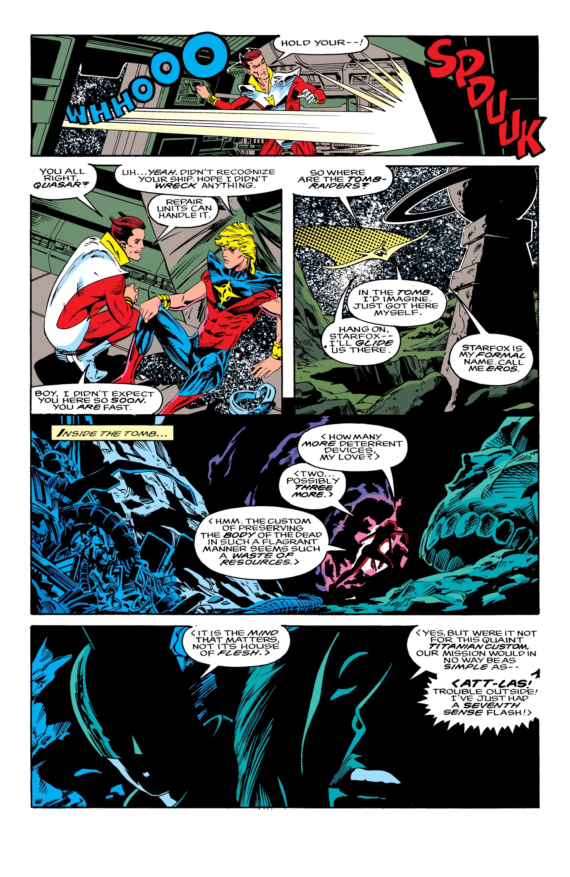 Read online Avengers Epic Collection: Operation Galactic Storm comic -  Issue # TPB (Part 1) - 54