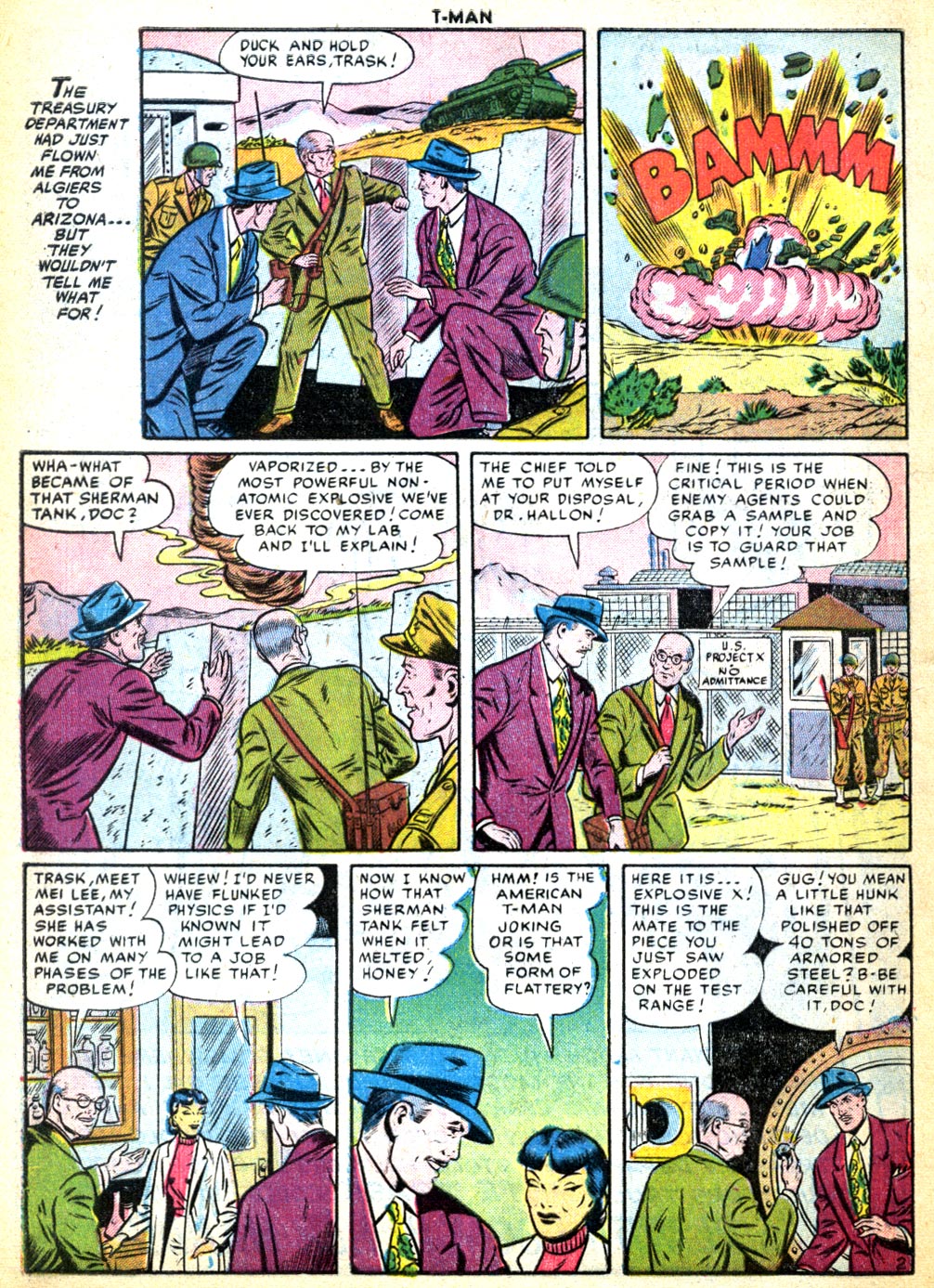 Read online T-Man: World Wide Trouble Shooter comic -  Issue #30 - 4