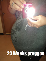 Me preggos at 23 weeks