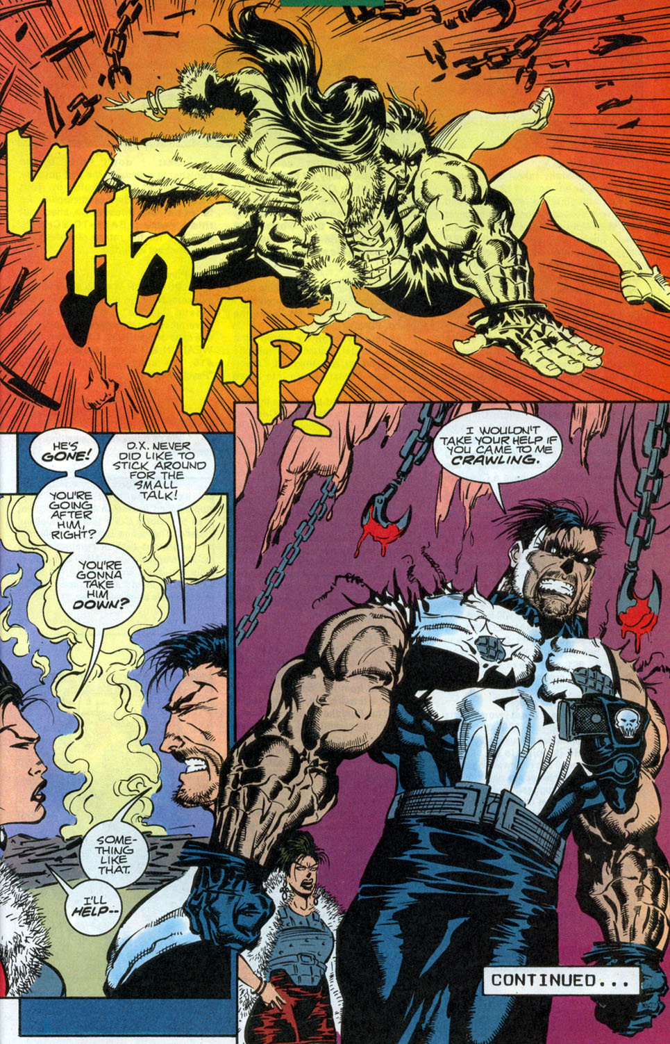Read online The Punisher War Zone comic -  Issue #21 - 23
