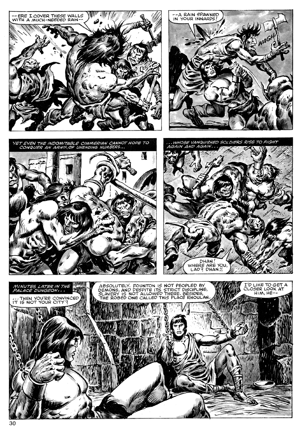 Read online The Savage Sword Of Conan comic -  Issue #72 - 30