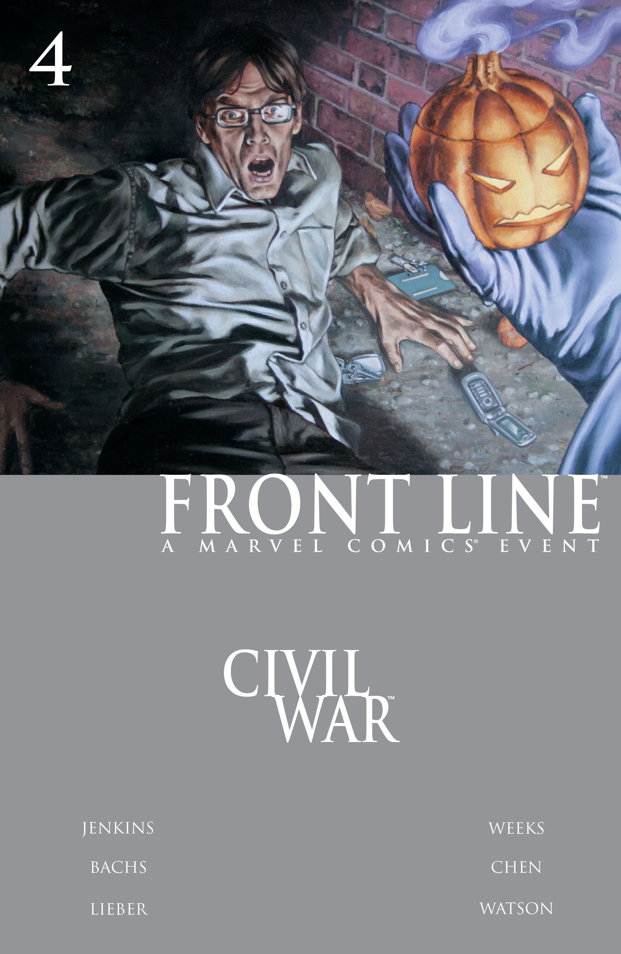 Read online Civil War: Front Line comic -  Issue #4 - 1