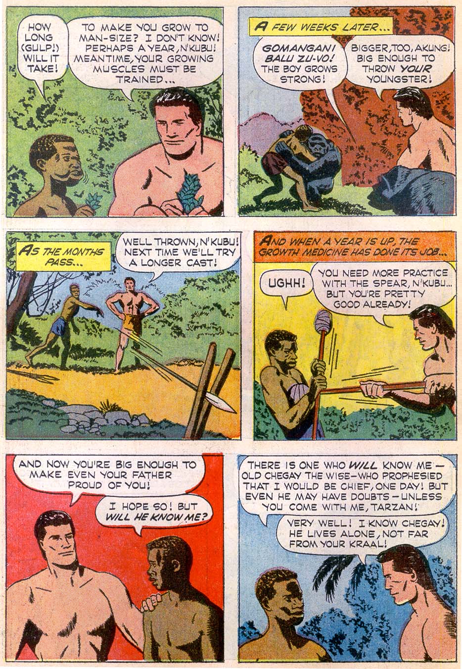 Read online Tarzan (1962) comic -  Issue #151 - 6