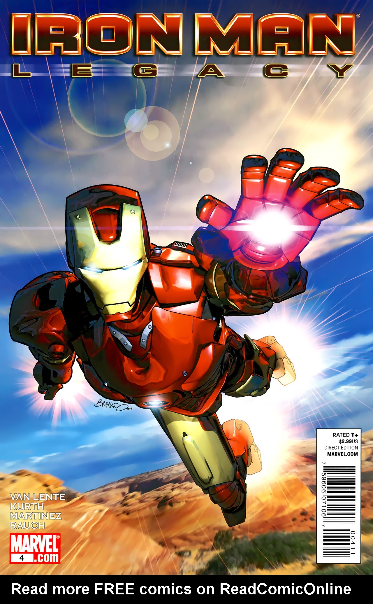 Read online Iron Man: Legacy comic -  Issue #4 - 1