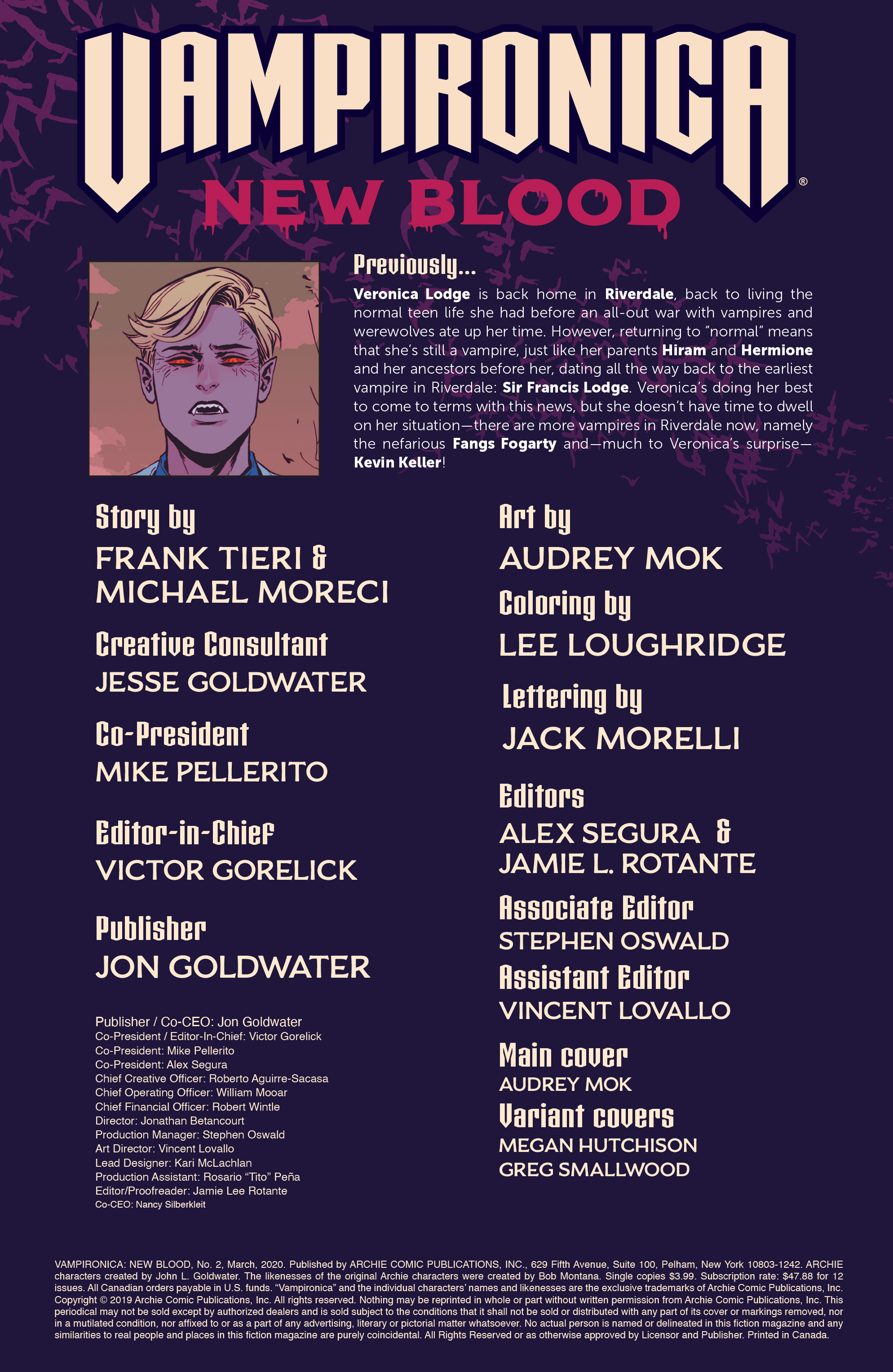 Read online Vampironica: New Blood comic -  Issue #2 - 2