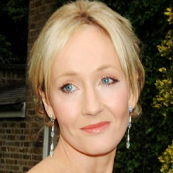 J.K. Rowling faz doação para exposição beneficente