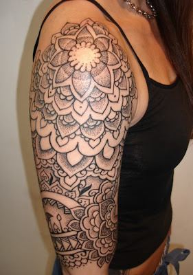 Picture of Tattoos For Girls Half Sleeve