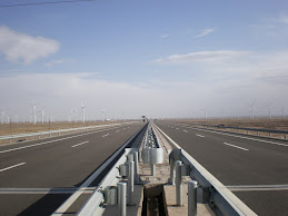 Massive freeways, massive windfarms