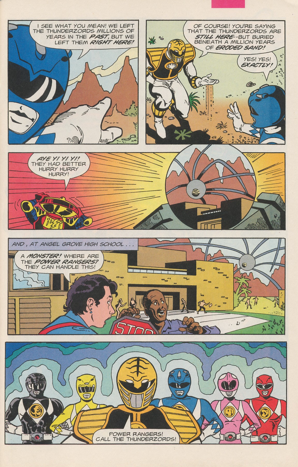 Read online Saban's Mighty Morphin Power Rangers (1995) comic -  Issue #2 - 27