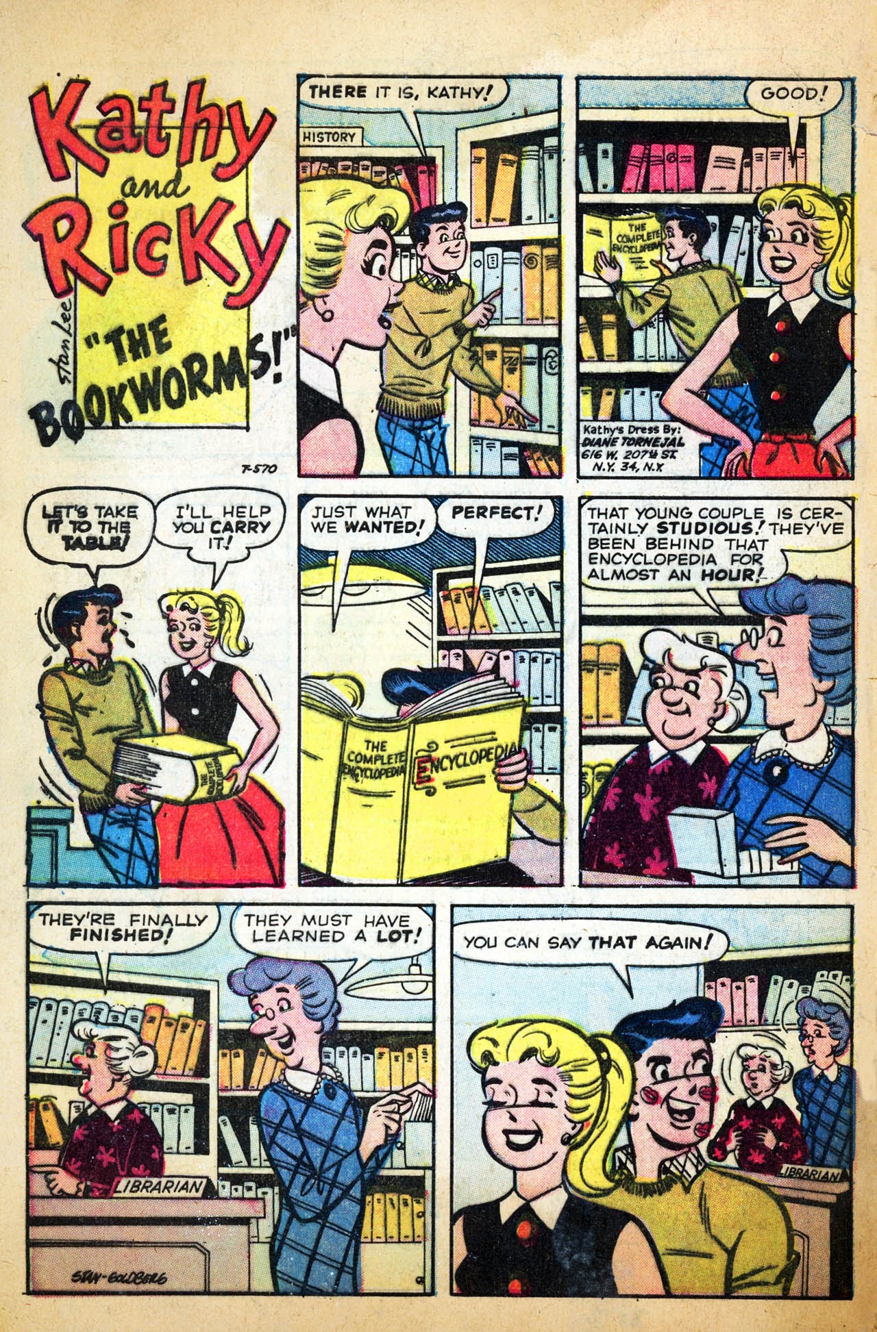 Read online Kathy (1959) comic -  Issue #3 - 32