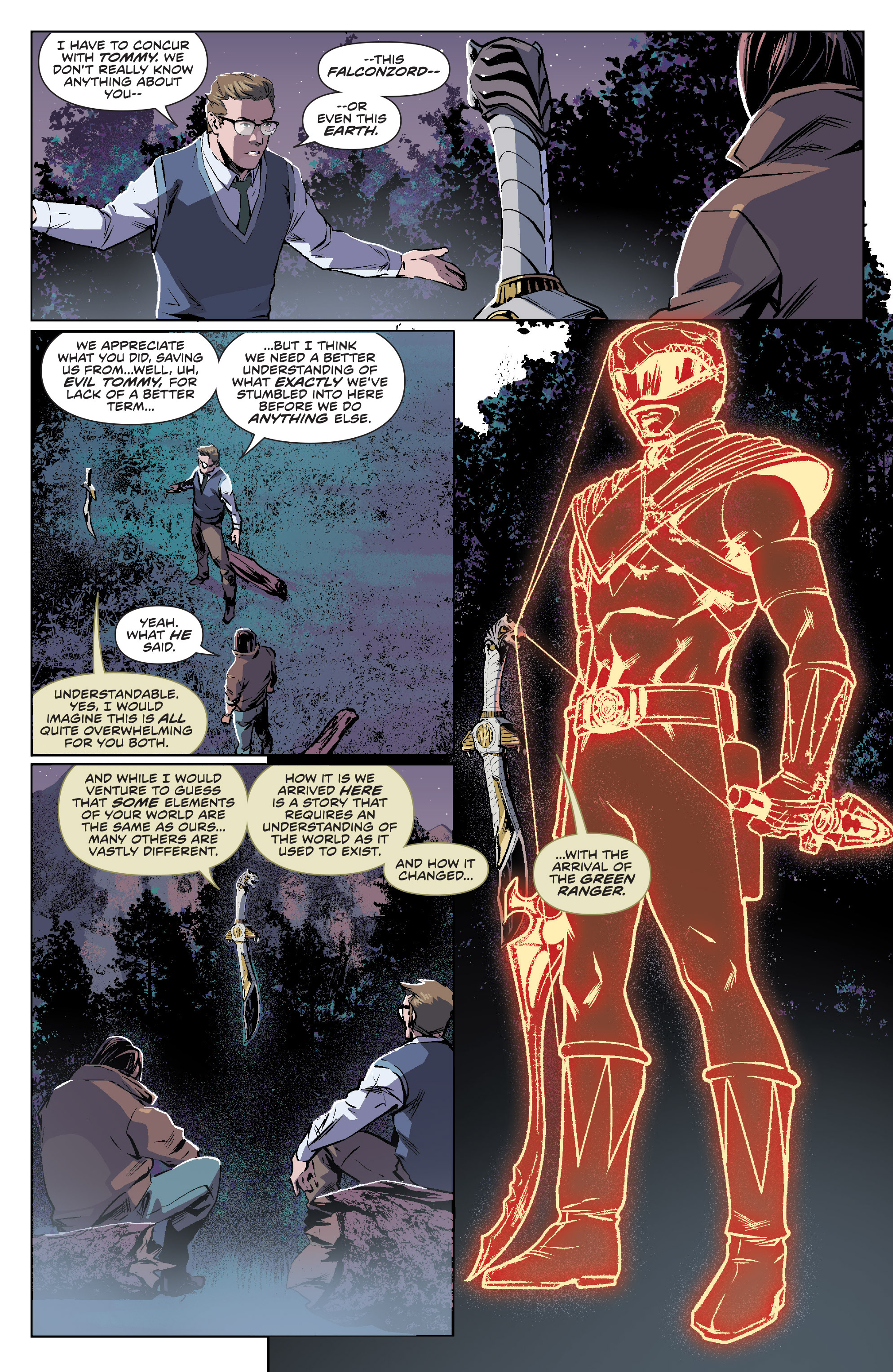 Read online Mighty Morphin Power Rangers comic -  Issue #12 - 12