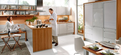 The Home Populars: Diseño de cocinas de color marrón